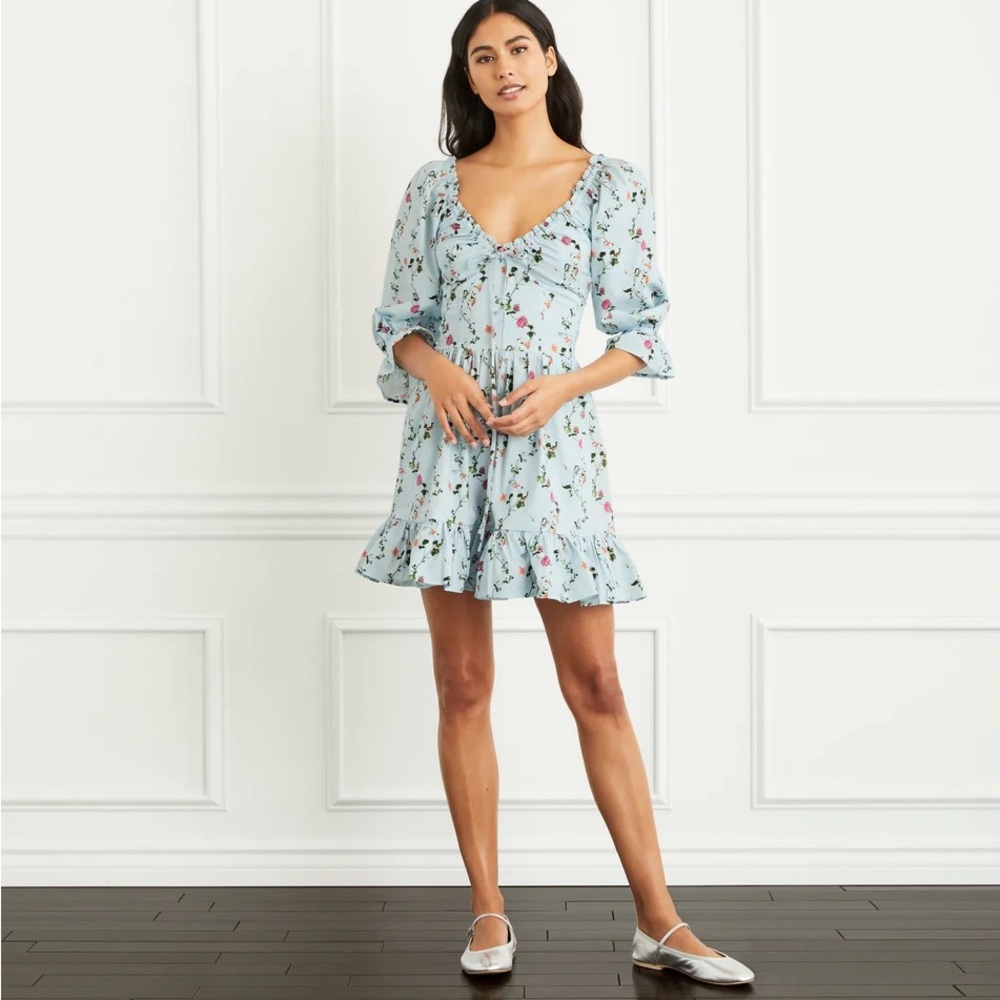 Hill House Home Samantha Nap Dress in Pond Floral